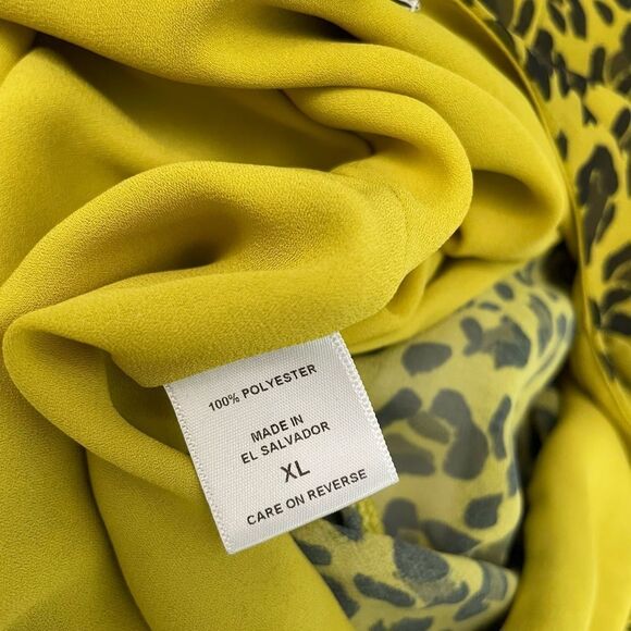 Sweet Pea New York & Company by Stacy Frati Animal Print Blouse - Picture 7 of 10